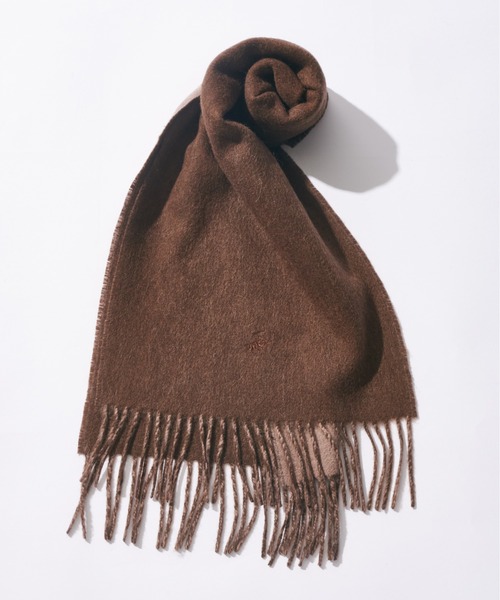 ロゴ入りブラウンマフラー35*190 BEVERLY HILLS POLO CLUB（ビバリーヒルズポロクラブ） マフラー