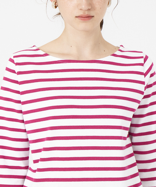 Rouge vif la cle / ルージュ・ヴィフ ラクレ 【CHANTE CLAIR/シャントクレール】ボーダーロンT Rouge vif tシャツ 「CHANTE CLAIR/シャントクレール」ボーダー