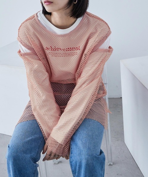 【上下お揃い可】CHANELプリントウォッシュドデニムトップス セットアップ 2点セット デニム ギャザー キャミソール トップス