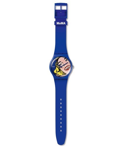 Swatch 腕時計 「SWATCH X MoMA」GIRL BY ROY LICHTENSTEIN