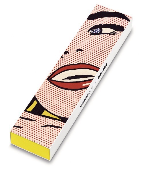 Swatch 腕時計 「SWATCH X MoMA」GIRL BY ROY LICHTENSTEIN