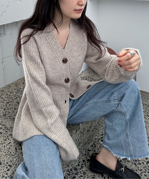 feepur（フェピュール） カーディガン 「ハンドウォッシャブル
