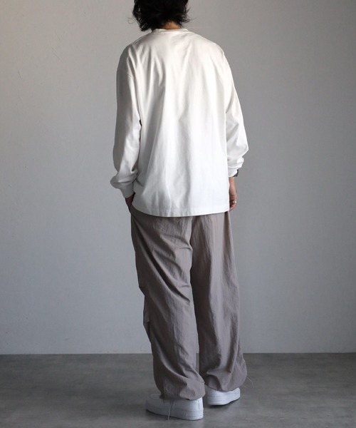 CREARE -LINO- ワイドパンツ カーゴパンツ ナイロン オーバーサイズ