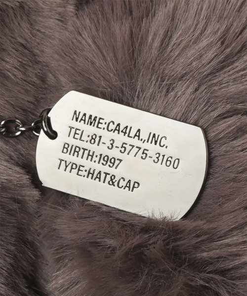 【未使用品】CA4LA フライト帽子 NICENESS ブラック 未使用品】CA4LA フライト帽子 NICENESS ブラック 未使用品】CA4LA