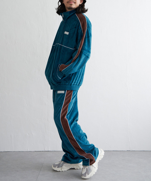 パンツ VISION STREET WEAR ビジョンストリートウェア ベロアトラック 