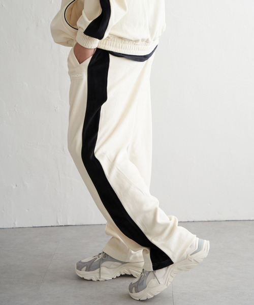 VISION STREET WEAR パンツ ビジョンストリートウェア ベロアトラック 