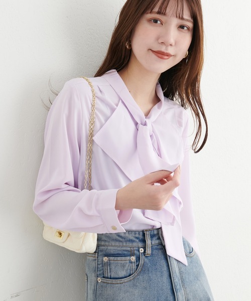 JOURNAL STANDARD ラッフルボウタイブラウス JOURNAL STANDARD（ジャーナルスタンダード）の「ラッフル