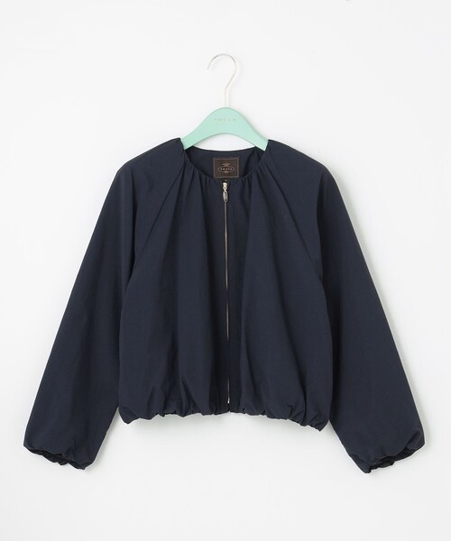 新品未使用タグ付き TOCCA ０サイズ サーブショートブルゾン TOCCA（トッカ） ブルゾン アウター SURVE SHORT ブルゾン レディース