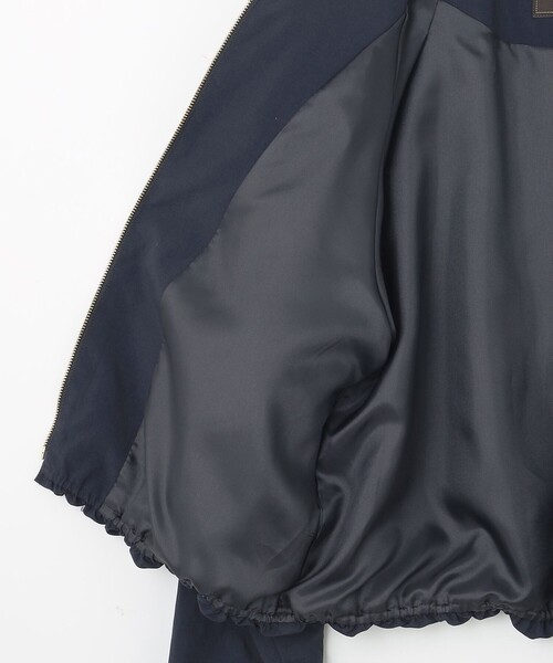 tocca トッカ ☆ 洗える マウンテンパーカー ブルゾン ネイビー 6 tocco closet（トッコ クローゼット） パーカー バックフリル付き