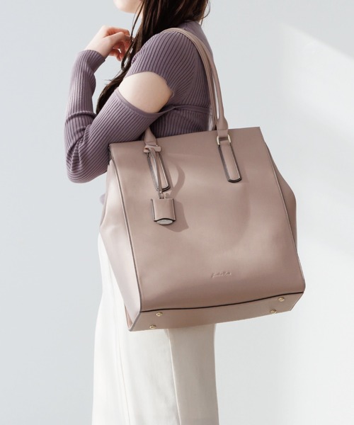 チャーム欠品✨Jewelna Rose OLバッグ　縦型トートバッグ A4サイズ ジュエルナローズ Jewelna Rose トートバッグ ビジネスバッグ ビジネス