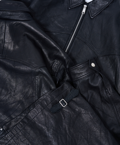 417 EDIFICE（フォーワンセブンエディフィス） 革ジャン ライダース