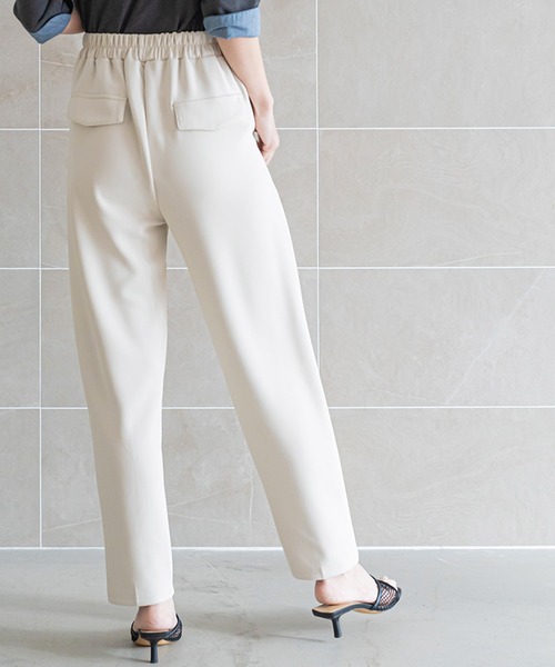 mili an deni（ミリアンデニ） スラックス パンツ TPUテーパードパンツ