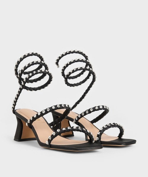CHARLES ＆ KEITH サンダル Goldieゴルディリサイクル