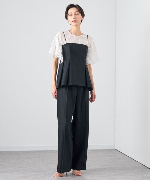 ANAYI（アナイ） ブラウス シャツ 「セットアップ対応商品」リネン 