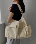 マザーズバッグ アジャスター付き メニーポケッ...の詳細画像4