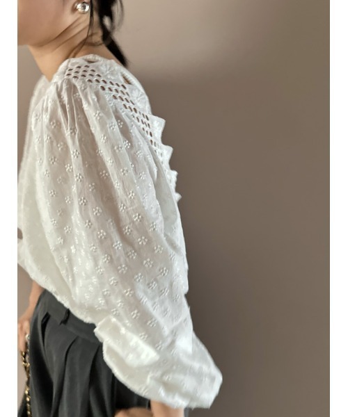 Katrin TOKYO ブラウス シャツ 2way cotton lace blouse レディース 