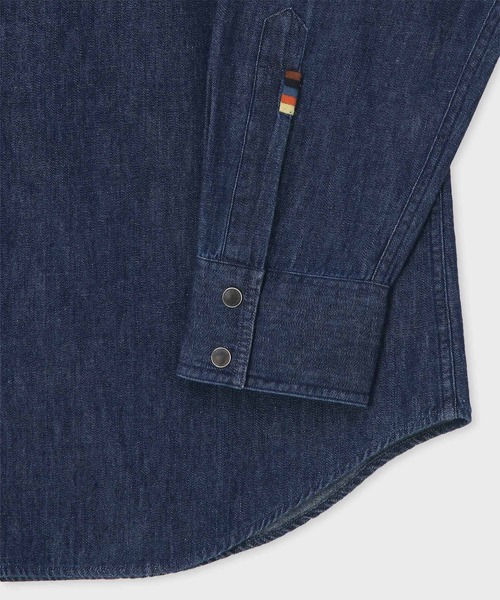 Paul Smith シャツ アーティストストライプ エンブロイダリー