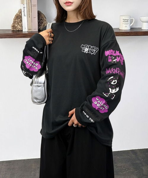 Candlestick tシャツ レトロポップ WALKING DONUT 8ボール ゴースト