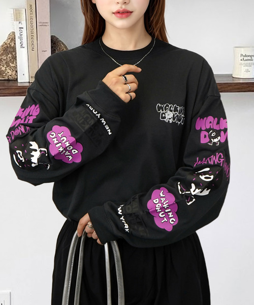 Candlestick tシャツ レトロポップ WALKING DONUT 8ボール ゴースト