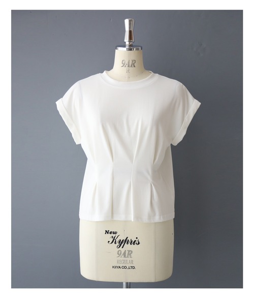 ■CVTVLIST■大人気 カウンタックTシャツ 2色 国内発送 すぐ届く cawaii tシャツ くびれラインタックのTシャツトップス