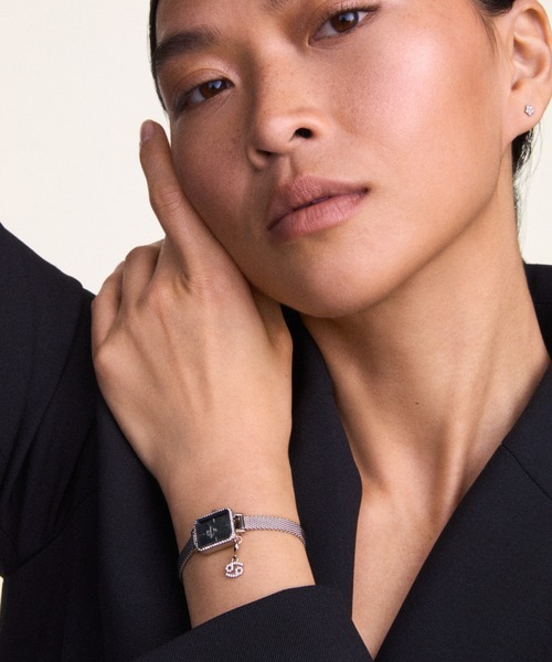 Daniel Wellington 腕時計 Quadro Mini Crystal Zodiac Sterling 15.4