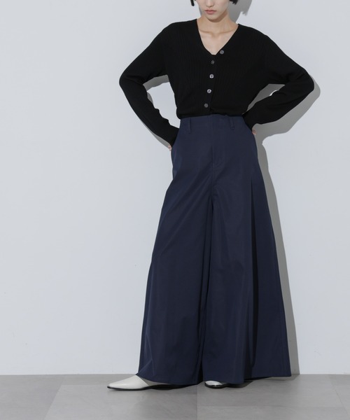 チノパン ARIA-030/ポリエステルツイルスーパーワイドパンツ