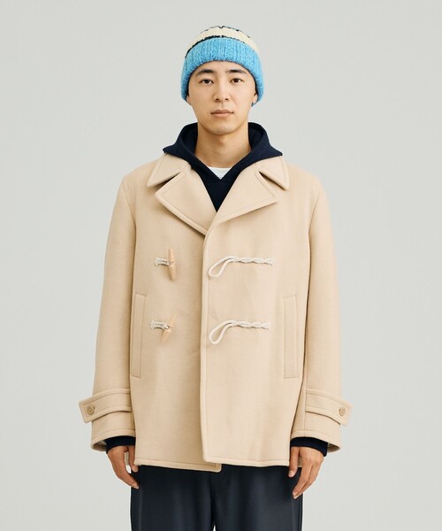 J.PRESS MEN メルトンPコート 極美品 J.PRESS YORK STREET pコート ピーコート 「UNISEX」メルトン P