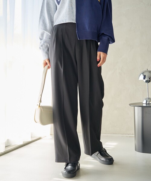 FREAK'S STORE（フリークスストア） ワイドパンツ スラックス パンツ