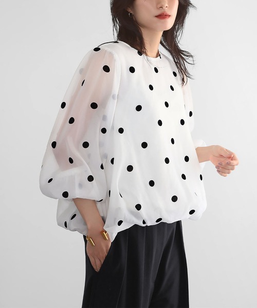 マルチギアバルーンブラウス マルチギアバルーンブラウス | LE PHIL