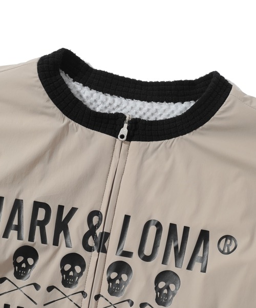 MARK & LONA ナイロン 黒 フルジップジャケット MARK＆LONA マークアンドロナ ナイロンジャケット