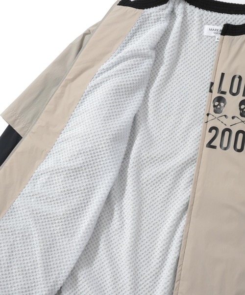 MARK & LONA ジャケット サイズ46 グレー/レッド