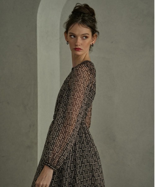ERADIE（エラディエ） ワンピース Geometric Print one piece ジオ