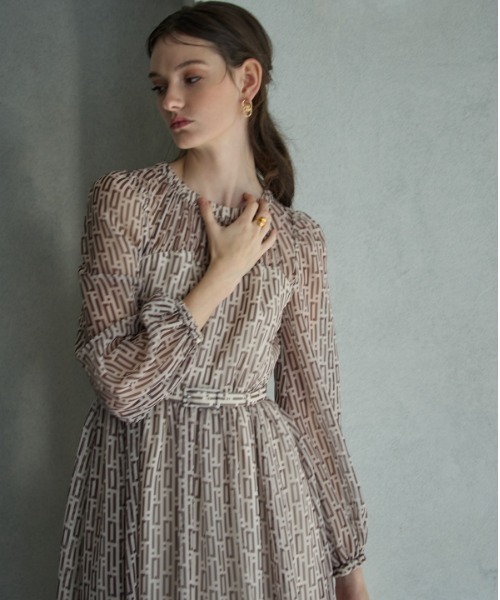 ERADIE（エラディエ） ワンピース Geometric Print one piece ジオ