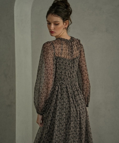 ERADIE（エラディエ） ワンピース Geometric Print one piece ジオ