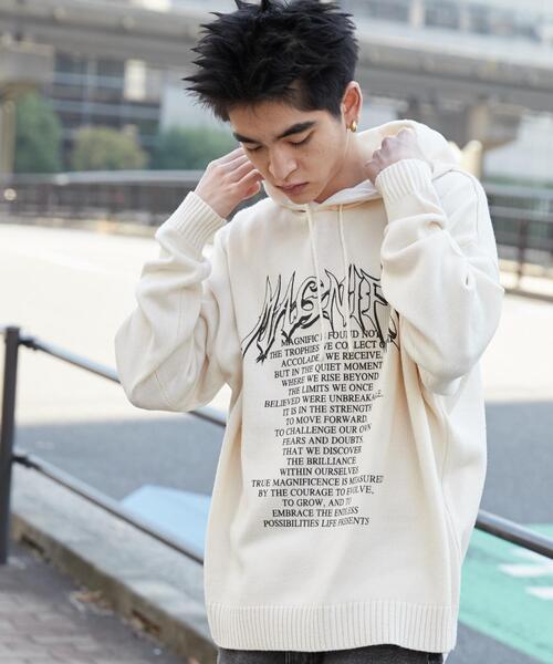 WEGO（ウィゴー） セーター ニット WEGO/グラフィックプリントニット 