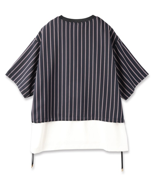 クルニ CULLNI LAYERED STRIPE MA-1 22-ss-056 CULLNI（クルニ）の「STUDIOUS別注 LAYERED STRIPE MA-1