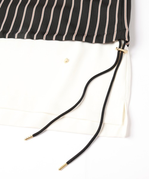 クルニ CULLNI LAYERED STRIPE MA-1 22-ss-056 CULLNI（クルニ）の「STUDIOUS別注 LAYERED STRIPE MA-1