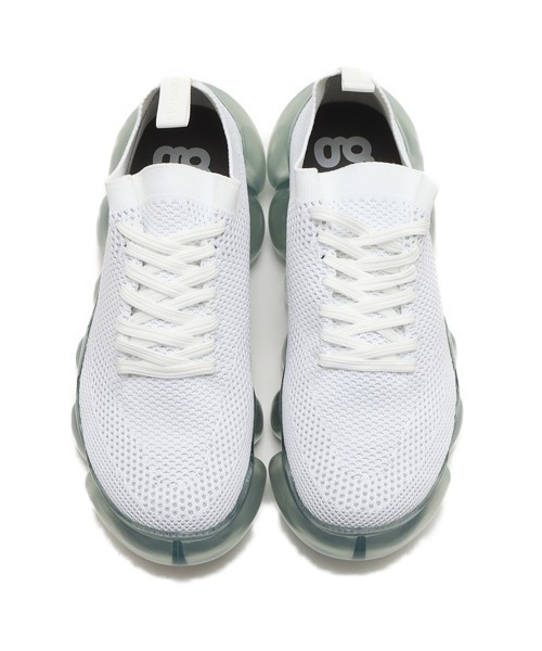 grounds JEWELRY ホワイト スニーカー クリアソール grounds JEWELRY WHITE GRAY / ICE GRAY（グラウンズ ジュエリー