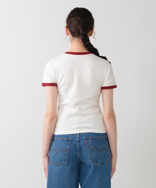 リーバイス Levis 【 Print T-Shirt Women 】 ファッション レディースファッション トップス Tシャツ カットソー レデ Levi's tシャツ Levi's/リーバイス リンガーTシャツ レディース