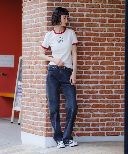80's MADE IN U.S.A 13starリンガーTee 裾シングル 80's USA製 PURITAN STRIPED T-SHIRT | OLD INN.