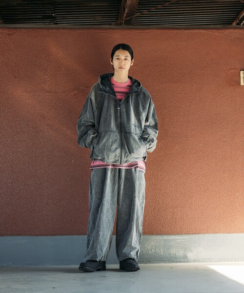 NAUTICA パンツ NAUTICA/ノーティカ Faded Nylon Easy Pants