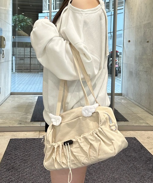 shrita（シュリータ） ハンドバッグ ポケット付ショルダーバッグ