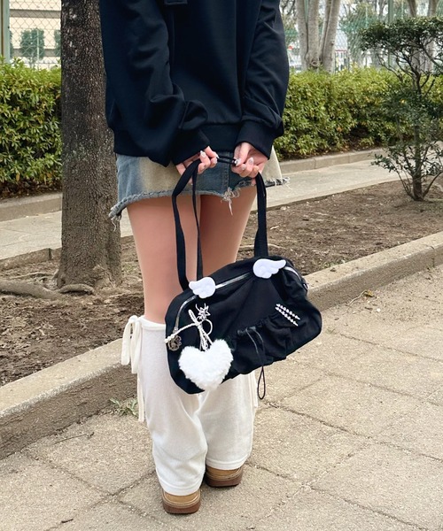 shrita（シュリータ） ハンドバッグ ポケット付ショルダーバッグ