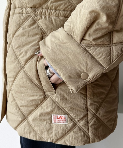 「Java」 コート MEDIUM ブラック レディース_画像5