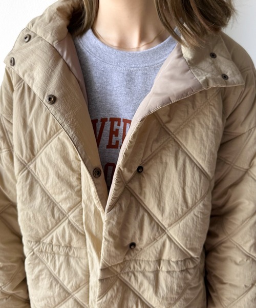 「Java」 コート MEDIUM ブラック レディース_画像9