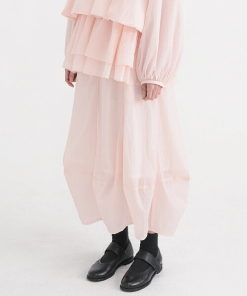 訳あり　eunoia モススカート　バルーンスカート◯ビショップ eunoia | バルーンスカート WOMEN