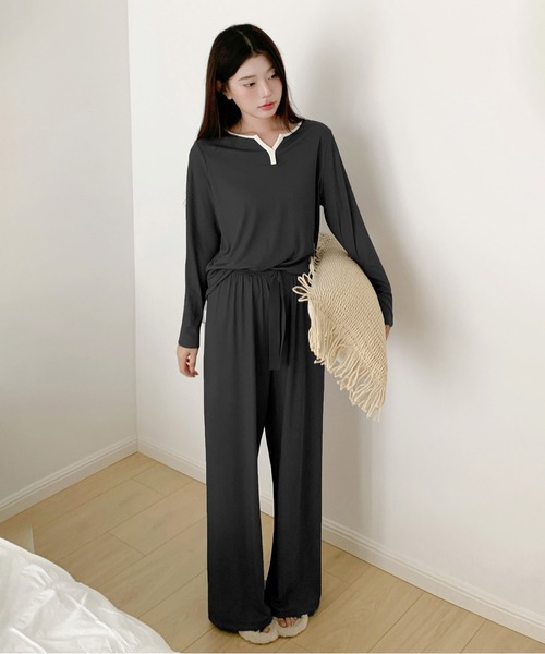 パジャマ ルームウェア 「選べる3タイプ」さらてろルームウェア