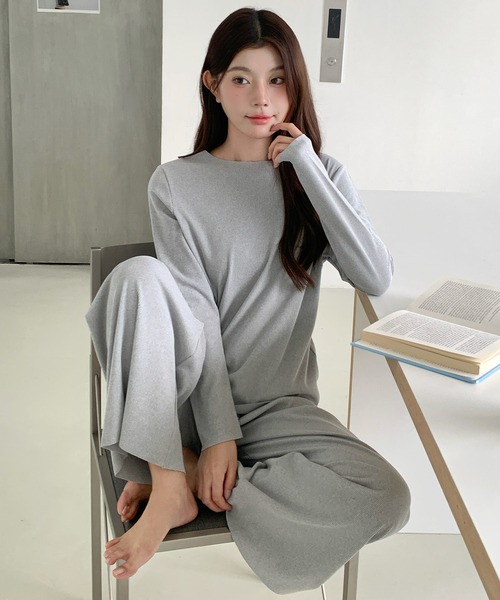 パジャマ ルームウェア 「選べる3タイプ」さらてろルームウェア