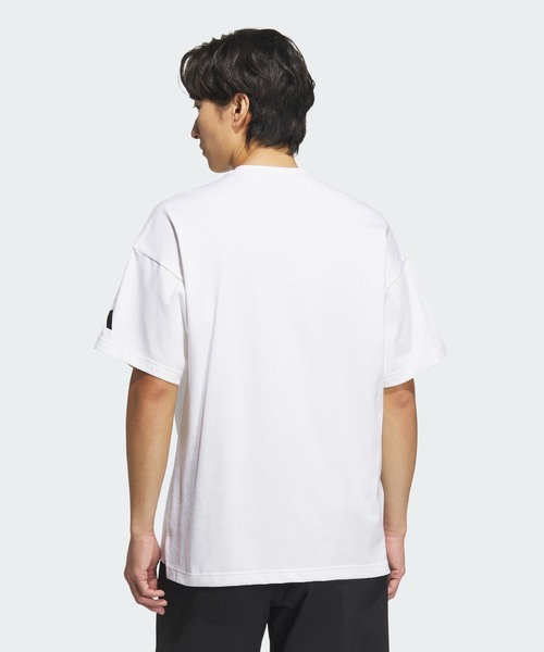 adidas tシャツ ルーズフィット ヘビーシングルジャージー 半袖