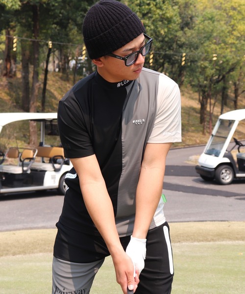 tシャツ (RM)「LUXE/R GOLF」COOL ＆ DRY ストレッチ スムース
